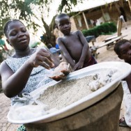 Viviane, 29 ans, réfugiée Ivoirienne à Buutuo au Liberia