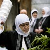 Une femme Gorani lors d'un mariage traditionnel à Kukaljane