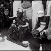 Cérémonie en l'honneur de l'ancêtre du village, mort en 2008 à 108 ans