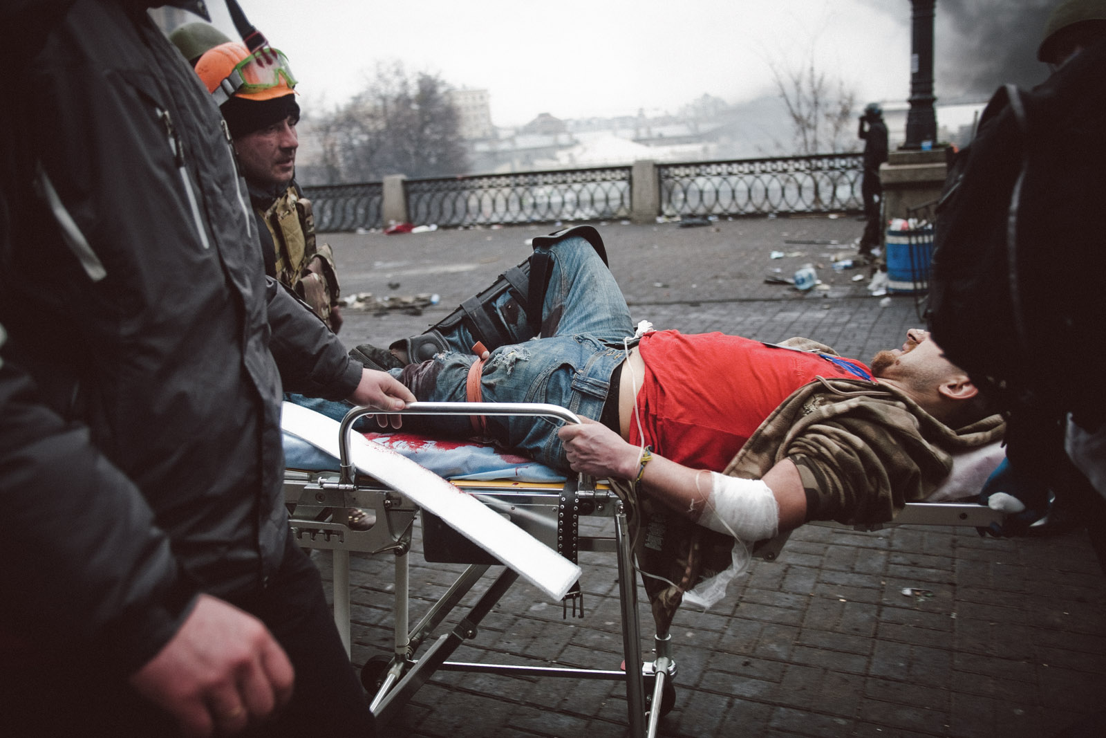 Kiev : sur les barricades